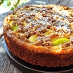 To make a tasty apple cinnamon streusel coffee cake, you will need: - 2 cups all-purpose flour - 1 ½ teaspoons baking powder - ½ teaspoon baking soda - ½ teaspoon salt - ¾ cup unsalted butter, softened - 1 cup granulated sugar - 2 large eggs - 1 teaspoon vanilla extract - 1 cup sour cream - 2 cups apples, peeled, cored, and diced (I suggest Granny Smith) - 1 teaspoon ground cinnamon - ½ cup brown sugar, packed - ½ cup rolled oats You can add more flavor with these options: - ½ cup chopped walnuts (for a crunchy texture) - A drizzle of melted butter in the streusel topping (for extra richness) You can mix things up by trying these ideas: - Use different apples like Honeycrisp or Fuji for sweetness. - Swap the walnuts for pecans for a unique taste. - Add dried cranberries or raisins for extra fruitiness. First, set your oven to 350°F (175°C). This step is key for even baking. Next, grab a 9x13 inch baking pan. Grease and flour it well, or line it with parchment paper. This makes it easy to remove the cake later. In a medium bowl, whisk together the following dry ingredients: - 2 cups all-purpose flour - 1 ½ teaspoons baking powder - ½ teaspoon baking soda - ½ teaspoon salt Mix them until they are well blended. Set this bowl aside for now. In a large bowl, beat ¾ cup softened unsalted butter and 1 cup granulated sugar. Use a hand mixer for this. Beat until the mixture turns light and fluffy. This should take about 3-4 minutes. This step adds air, making your cake light. Next, add 2 large eggs to the butter mixture. Mix well after each egg. Then, add 1 teaspoon vanilla extract. Mix until combined. Now, take your dry mixture and add it to this bowl. Do this slowly, mixing in 1 cup sour cream. Start and end with the dry ingredients. Mix until just combined. Avoid overmixing, or your cake will become dense. Gently fold in 2 cups diced apples. Make sure they are evenly spread throughout the batter. For the streusel topping, mix together in a small bowl: - ½ cup brown sugar, packed - ½ cup rolled oats - 1 teaspoon ground cinnamon - ½ cup chopped walnuts (optional) If the mixture is too dry, add a small drizzle of melted butter to make it crumbly. Pour half of the batter into your prepared baking pan. Spread it evenly. Now, sprinkle half of the streusel topping over this layer. Pour the rest of the batter on top and spread it out. Finally, add the remaining streusel topping to cover the entire surface. Bake the cake in your preheated oven for 45-50 minutes. To check for doneness, insert a toothpick into the center. If it comes out clean, the cake is ready. After baking, let the cake cool in the pan for about 10 minutes. Then, transfer it to a wire rack to cool completely. Serve warm or at room temperature. For a nice touch, dust the top with powdered sugar. You can also add a dollop of whipped cream or a scoop of vanilla ice cream for extra delight! To keep your apple cinnamon streusel coffee cake moist, use these tips: - Use sour cream: This adds moisture and richness. - Do not overmix: Mix the batter until just combined. Overmixing can make the cake dense. - Add apples: The diced apples will release juice while baking, which helps with moisture. - Check the oven: Make sure your oven is at the right temperature. An oven thermometer can help. Storing your cake properly keeps it fresh and tasty. Here’s what to do: - Cool completely: Let the cake cool before storing. This prevents sogginess. - Wrap it up: Use plastic wrap or foil to cover it tightly. - Use an airtight container: This helps maintain freshness and keeps out air. - Refrigerate: If you want to keep it longer, store it in the fridge for up to a week. Avoid these common mistakes to ensure your coffee cake shines: - Skipping the greasing: Always grease your pan to prevent sticking. - Using too much flour: Measure flour properly to avoid a dry cake. - Not testing for doneness: Use a toothpick to check if the cake is baked through. - Rushing the cooling: Let the cake cool for 10 minutes in the pan before moving it. {{image_4}} You can easily make this cake gluten-free. Just swap the all-purpose flour for a gluten-free blend. Make sure it has a good balance of starch and protein. This will keep the cake's texture close to the original. Check for a blend that includes xanthan gum, as it helps bind the ingredients together. Follow the same steps as the original recipe. You won't miss the gluten! Want to add crunch? Chopped walnuts or pecans work great in this cake. Stir in half a cup of nuts into the batter. If you prefer dried fruits, consider raisins or cranberries. They add a nice chewiness. Just use about half a cup, and fold them in with the apples. This gives an extra layer of flavor and texture. While apples are the star, other fruits can shine too. Try using pears for a sweet twist. Or, mix in some berries for a burst of color and flavor. Blueberries or raspberries can add a tangy note that pairs well with cinnamon. Adjust the sugar if you use sweet fruits. Each fruit brings its unique taste, making the cake fun and varied! To keep your Apple Cinnamon Streusel Coffee Cake fresh, store it in an airtight container. This will help retain its moisture and flavor. If you plan to eat it within a few days, leave it at room temperature. For longer storage, place the cake in the fridge to extend its life up to one week. If you notice any cake pieces drying out, add a slice of bread to the container. The bread will help keep the cake moist. Freezing this coffee cake is simple. First, let it cool completely after baking. Then, cut the cake into individual slices. Wrap each slice tightly in plastic wrap. After that, place the wrapped slices in a freezer bag or container. Make sure to remove as much air as possible. This will help prevent freezer burn. You can freeze the cake for up to three months. When you’re ready to enjoy it, simply thaw it in the fridge overnight. To reheat your coffee cake, preheat your oven to 350°F (175°C). Place the slice on a baking sheet. Heat it for about 10-15 minutes, or until warm. For a quicker option, use the microwave. Heat a slice on a microwave-safe plate for about 20-30 seconds. Be careful not to overheat it, as this can dry it out. Enjoy your warm cake with a cup of coffee or tea! I recommend using Granny Smith apples. Their tartness balances the sweetness of the cake. You can also try Honeycrisp or Fuji for a sweeter option. Each type adds a unique flavor and texture. Yes, you can make this coffee cake a day in advance. Just store it in an airtight container. This helps the flavors meld and gives the cake a moist texture. You can also freeze it for up to three months. To make this coffee cake dairy-free, swap the sour cream for a dairy-free yogurt. Use a plant-based butter instead of unsalted butter. These changes keep the texture and flavor nice and rich. You can use whole wheat flour for a heartier cake. If you need a gluten-free option, try almond flour or a gluten-free flour blend. Just remember, the texture may change slightly with different flours. Insert a toothpick into the center of the cake. If it comes out clean or with a few crumbs, the cake is done. Baking time is usually 45-50 minutes at 350°F. Keep an eye on it as ovens can vary! You learned about the key ingredients for making a delicious apple cinnamon streusel coffee cake. I walked you through each step, from mixing the dry ingredients to baking it perfectly. I shared tips to keep your cake moist and ideas for fun variations. Remember, you can easily store leftovers and even freeze them. Enjoy making this delightful treat for any occasion. With these tips, you can impress your friends and family with a tasty dessert. Get baking and savor each bite!