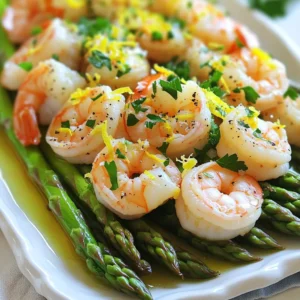 Lemon Pepper Shrimp & Asparagus Sheet-Pan Delight