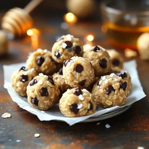 To make No-Bake Cookie Dough Protein Bites, you will need the following ingredients: - 1 cup almond flour - 1/2 cup rolled oats - 1/3 cup natural peanut butter or almond butter - 1/4 cup honey or maple syrup - 1/4 cup protein powder (preferably vanilla or chocolate flavor) - 1/4 teaspoon sea salt - 1/2 teaspoon pure vanilla extract - 1/3 cup mini chocolate chips (options: dark or dairy-free) - Optional: 1/4 cup chopped nuts (suggestions: walnuts or pecans) These simple ingredients create a tasty snack that powers you through your day. Almond flour gives a nutty flavor and keeps the bites gluten-free. Rolled oats add heartiness and texture. Peanut butter or almond butter provides creaminess and protein. Honey or maple syrup sweetens the bites. Protein powder boosts the nutrition. Sea salt balances the flavors, while vanilla extract enhances the taste. Mini chocolate chips add a fun treat, and nuts give a nice crunch. Choose your favorites for a personalized touch! First, grab a large mixing bowl. Add 1 cup of almond flour, 1/2 cup of rolled oats, 1/4 cup of protein powder, and 1/4 teaspoon of sea salt. Stir them together well until they mix fully. This step makes sure your dry ingredients are ready for the next part. In another bowl, measure out 1/3 cup of natural peanut butter and 1/4 cup of honey. You can also use maple syrup if you prefer. Add 1/2 teaspoon of pure vanilla extract. Whisk these until the mixture becomes smooth and creamy. It should look nice and thick with no lumps. Now, pour the wet mixture into your big bowl with the dry ingredients. Use a spatula or your hands to mix them together. Keep mixing until the dough is fully combined and forms a cohesive mixture. You might need to use a bit of strength to get it all blended. Next, gently fold in 1/3 cup of mini chocolate chips. If you want some crunch, add 1/4 cup of chopped nuts like walnuts or pecans. Make sure to mix them evenly throughout the dough. This gives each bite a tasty surprise! Take small portions of the dough, about 1 tablespoon each, and roll them into bite-sized balls. Place these on a baking sheet lined with parchment paper. Once you have rolled them all, put the tray in the fridge. Let the bites chill for at least 30 minutes. This helps them firm up before you enjoy them! To make sure your dough holds together, keep these points in mind: - Use precise measurements for your dry and wet ingredients. - If the dough feels too dry, add a bit more nut butter or sweetener. - If it feels too wet, sprinkle in more almond flour or oats. - Mix until everything is well combined. A good mix creates a strong dough. You can easily change the flavor and texture of your protein bites. Try these options: - Swap almond butter for peanut butter or use sunflower seed butter. - Replace honey with maple syrup for a vegan choice. - Experiment with different sweeteners, like agave or coconut sugar. - Add spices like cinnamon or cocoa powder for extra flavor. Make your protein bites look as good as they taste. Here are some ideas: - Serve the bites on a small platter lined with parchment paper. - Sprinkle a pinch of sea salt on top for a gourmet touch. - Place a small bowl of extra chocolate chips nearby for fun. - Use colorful mini cupcake liners to add flair and make serving easy. {{image_4}} You can change the flavor of your protein bites by using different protein powders. Vanilla and chocolate are popular choices. But you can try peanut butter or even cookie dough-flavored protein powder. Each flavor brings a new twist. You can mix and match to find your favorite! These bites can fit various diets. To make them gluten-free, use certified gluten-free oats and almond flour. For a vegan version, simply swap honey for maple syrup. You can also choose a plant-based protein powder. This way, everyone can enjoy these tasty snacks! Mix-ins can jazz up your protein bites. You can add dried fruits like cranberries or raisins for sweetness. Chia seeds or sunflower seeds add crunch and nutrition. You can even use shredded coconut for a tropical flavor. The options are endless! Get creative and make these bites your own! To keep your No-Bake Cookie Dough Protein Bites fresh, use an airtight container. Glass or plastic containers work well. Line the bottom with parchment paper for added protection. This helps prevent sticking and keeps the bites intact. Store the container in a cool, dry place, like your pantry or refrigerator. These protein bites last about one week in the fridge. If you want them to last longer, freeze them. When stored in the freezer, they can last for up to three months. Just make sure to wrap each bite in plastic wrap or place them in a freezer-safe bag. This keeps them fresh and ready for a quick snack. No heating is needed for these bites. They are best enjoyed cold. However, if you prefer a warm treat, you can microwave them for about 10-15 seconds. This softens them a bit and makes the chocolate chips melty. Just be careful not to overheat, or they may lose their shape! Yes, you can. Here are some good options: - Whey protein - Plant-based protein - Casein protein - Egg white protein Each type has its own taste and texture. Choose one that you enjoy. If you're unsure, start with vanilla or chocolate flavors. They blend well with the other ingredients. To make these bites vegan, swap out a few ingredients: - Use almond butter instead of peanut butter. - Replace honey with maple syrup or agave nectar. - Choose a plant-based protein powder. These changes will keep the bites tasty and suitable for a vegan diet. Yes, these protein bites are great for kids! They are packed with nutrients. They have protein from the nut butter and protein powder. Here are some benefits: - Good source of healthy fats - Provides energy for playtime - Easy to grab and eat Make sure to watch the serving size. One or two bites is a perfect snack for kids. This blog post covered how to make tasty protein bites. We went over the ingredients, steps, tips, and storage ideas. Remember, you can switch up nut butters or sweeteners. You can also try new flavors with the protein powder. These bites are easy to make and great for snacks. With a little creativity, you can make them your own. Enjoy making and sharing these healthy treats!