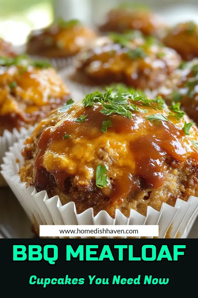 Discover the ultimate savory meatloaf recipe with these delicious BBQ meatloaf cupcakes! Perfect for a quick dinner, these easy meatloaf cupcakes are made with ground beef and topped with your favorite BBQ sauce for a mouthwatering twist. They make a fantastic dish for families and gatherings. Try this delightful recipe today, and don’t forget to save it for later! #BBQMeatloafCupcakes #SavoryMeatloafRecipe #EasyMeatloafCupcakes #GroundBeefCupcakes