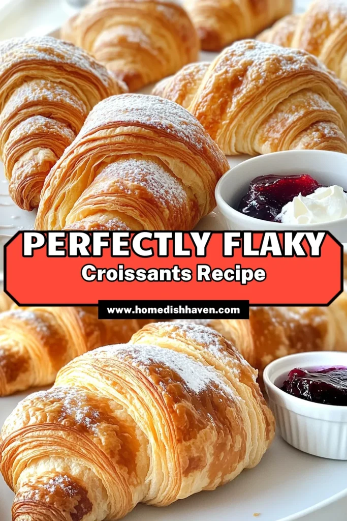 Indulge in the buttery goodness of homemade fluffy croissants with this easy guide! Learn how to create light, flaky layers that will elevate your breakfast or brunch. With simple ingredients and helpful steps, you’ll be a croissant pro in no time. Don't miss out—click through for the full recipe and impress your family and friends! #FluffyCroissants #BakingRecipes #HomemadeDelights #PastryLovers