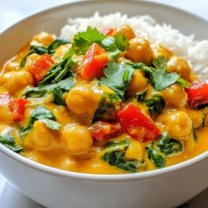 Coconut Curry Chickpea Stew Healthy and Flavorful Dish