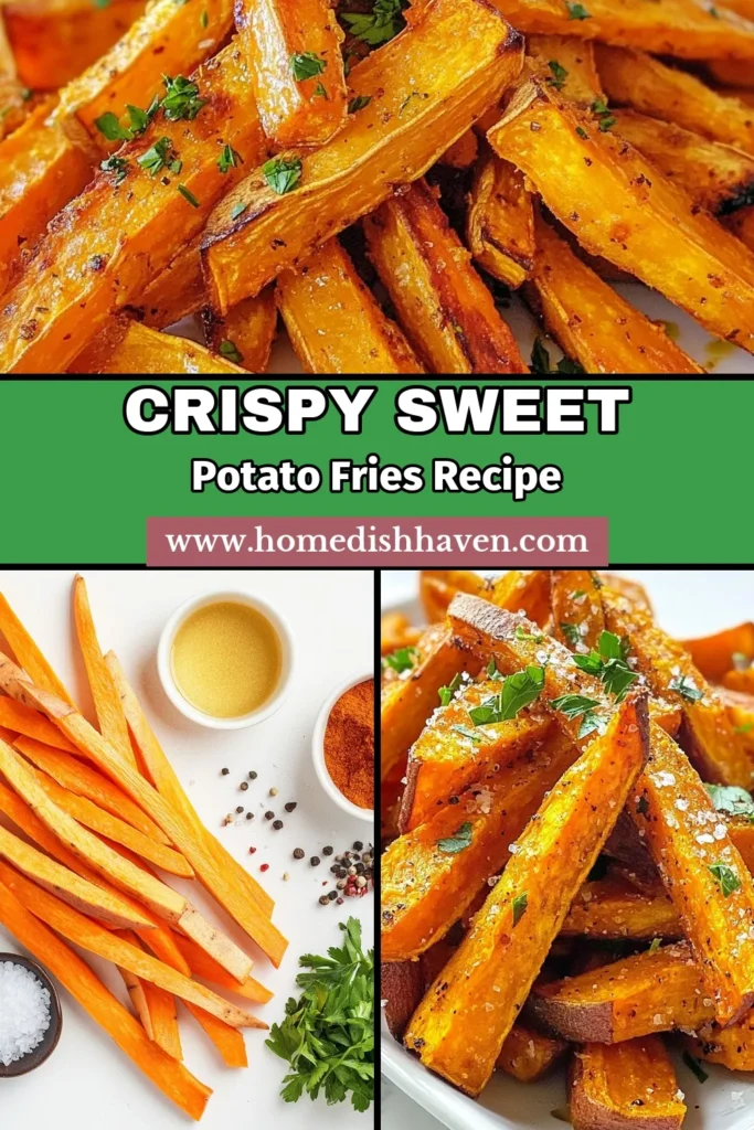 Discover the perfect recipe for crispy air fryer sweet potato fries that are not only delicious but also healthy! This homemade sweet potato fries recipe will have you craving more. Learn how to make crispy fries in an air fryer with minimal ingredients and maximum flavor. Ideal for snacks or sides, these air fryer recipes are a game changer. Try them today and elevate your meals! Save this healthy recipe now! #SweetPotatoFries #AirFryerRecipes #HealthyEating #HomemadeFries
