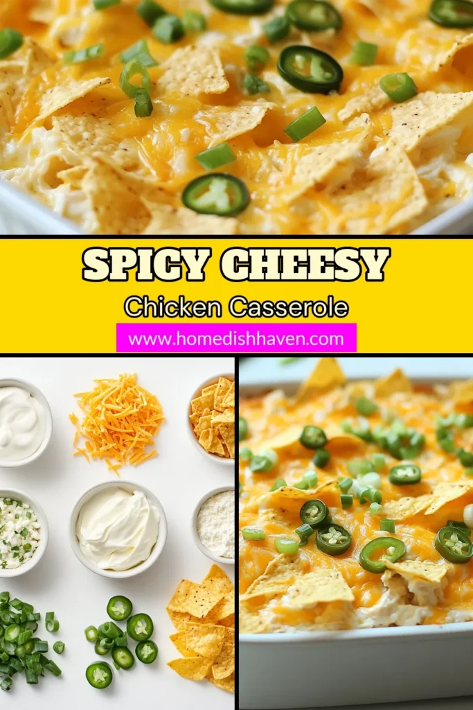 Indulge in the ultimate comfort food with this Jalapeño Popper Chicken Casserole! This creamy chicken casserole recipe combines tender shredded chicken, spicy jalapeños, and gooey cheese for a dish that will delight your taste buds. Perfect as a spicy chicken dinner casserole, this cheesy jalapeño casserole will be a hit at your table. Click to discover how to make this mouthwatering baked chicken casserole with jalapeños today! #ChickenCasserole #JalapenoPoppers #ComfortFood #SpicyDinner