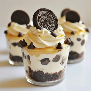 No-Bake Oreo Cheesecake Cups Easy and Tasty Treat