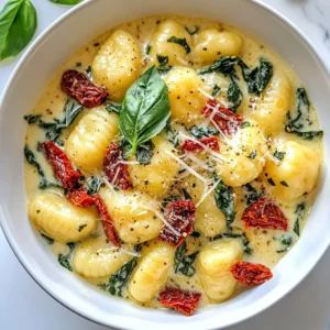 Sun-Dried Tomato Gnocchi Creamy Flavorful Dish