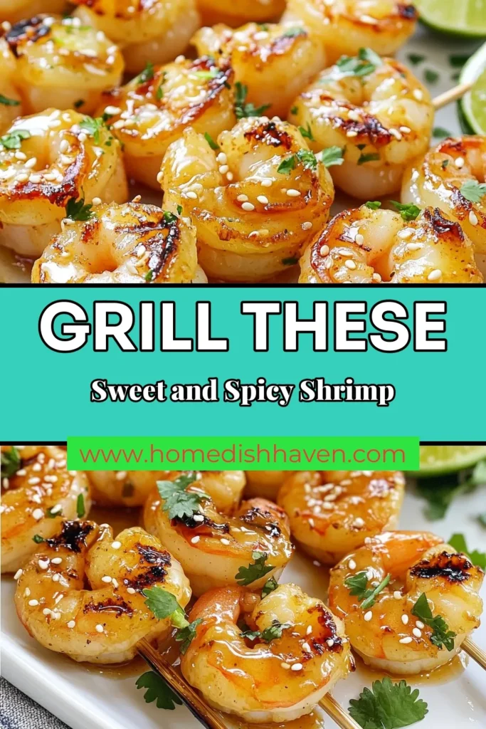 Discover the deliciousness of honey garlic shrimp skewers with this easy shrimp recipe! Marinated in a flavorful honey garlic sauce, these grilled shrimp skewers are perfect for a quick dinner or BBQ. Simple to make and bursting with taste, they’re sure to impress. Perfect for seafood lovers! Save this shrimp skewers recipe to make your next meal unforgettable. #HoneyGarlicShrimp #ShrimpSkewersRecipe #EasyShrimpRecipes #GrilledShrimpMarinade
