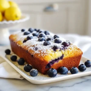 Blueberry Lemon Yogurt Loaf Delicious and Easy Recipe