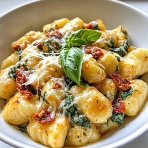 Creamy Sun-Dried Tomato Gnocchi Flavorful Delight