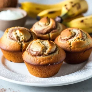 Cinnamon Swirl Banana Muffins Rich and Flavorful Recipe